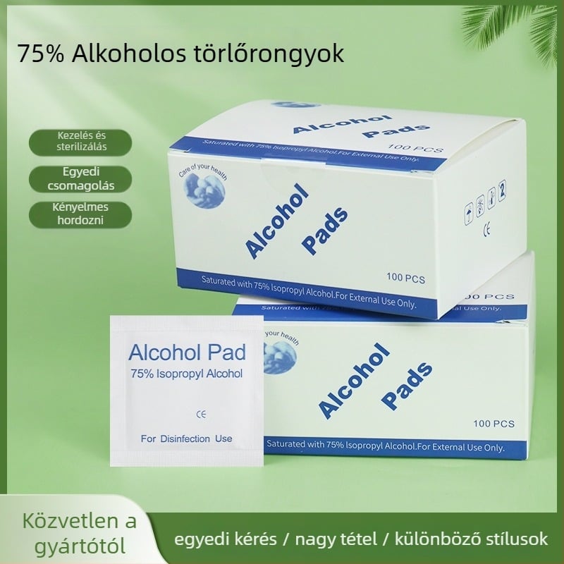 75% etanolos tisztító kendők – All-in-One tisztító készlet telefonhoz, körmökhöz és fülhallgató kiegészítőkhöz, tisztítás és fertőtlenítés