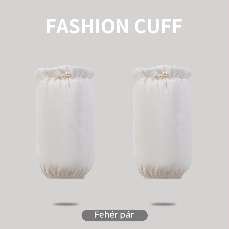 Uniszex konyhai védőmankók, középmagas hosszúságú, szennyeződés elleni, rajzfilmszerű mintázat