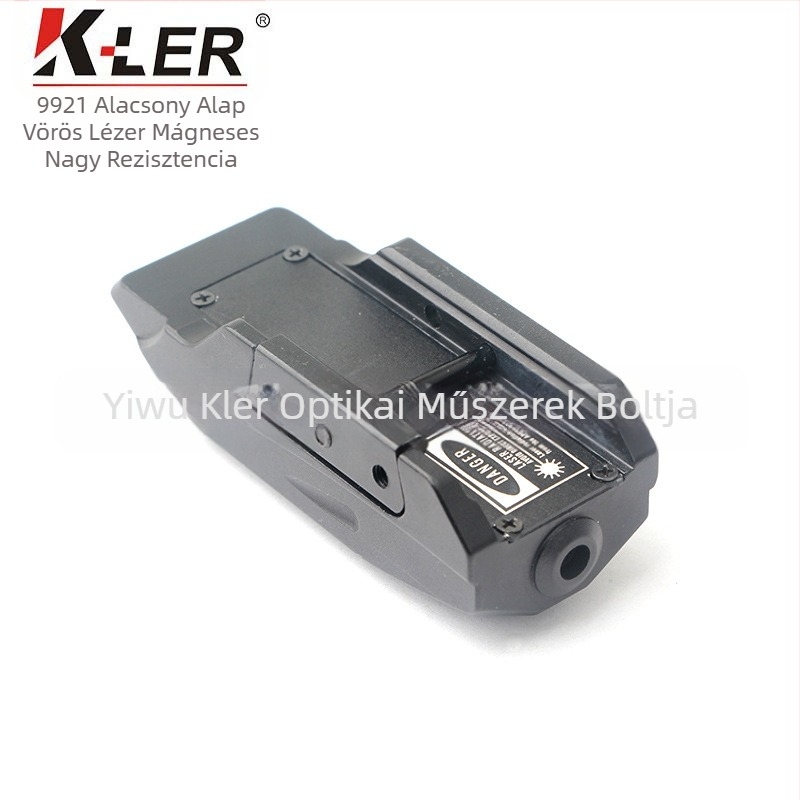 Teljesen fémből készült lézer célzás mágneses töltéssel, kompatibilis 20 mm-es sínnel, testreszabható logó