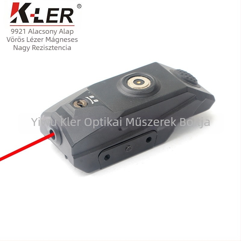 Teljesen fémből készült lézer célzás mágneses töltéssel, kompatibilis 20 mm-es sínnel, testreszabható logó