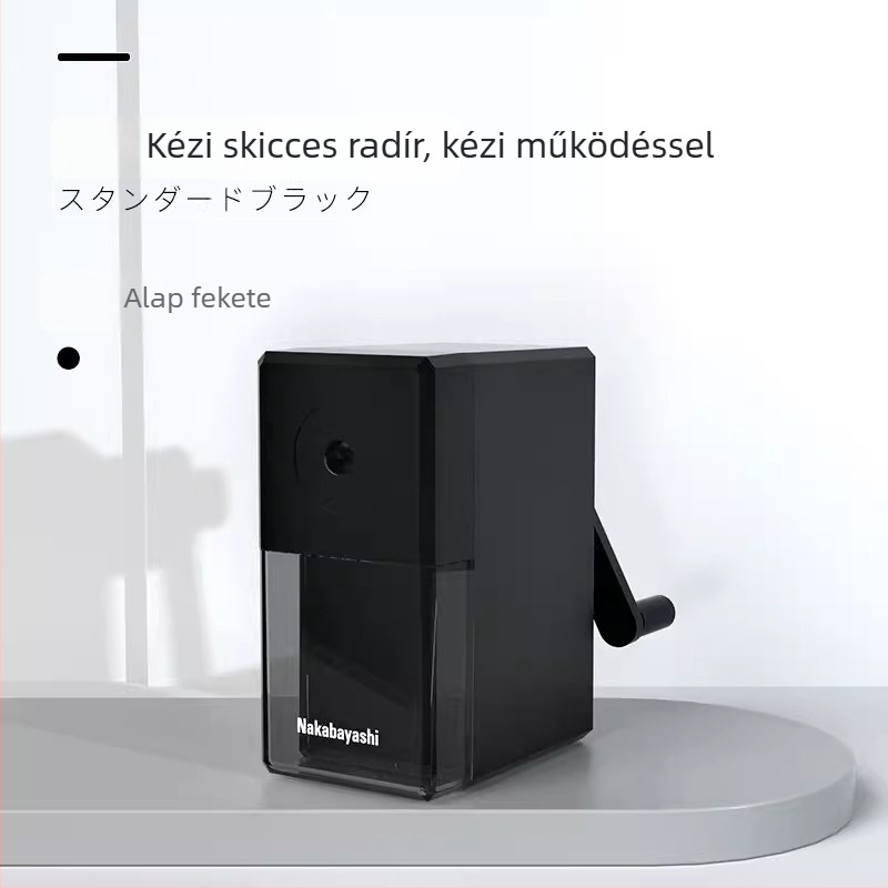 Nakabayashi DPS-H401 Vázlatceruza hegyező, kézi hajtású, művészeti hallgatók számára