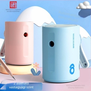 Dingbang 8688 ceruzahegyező, műanyagból, manuális működtetés, geometriai forma