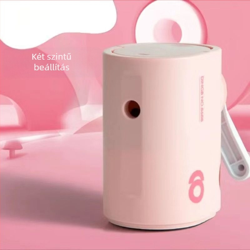 Dingbang 8688 ceruzahegyező, műanyagból, manuális működtetés, geometriai forma