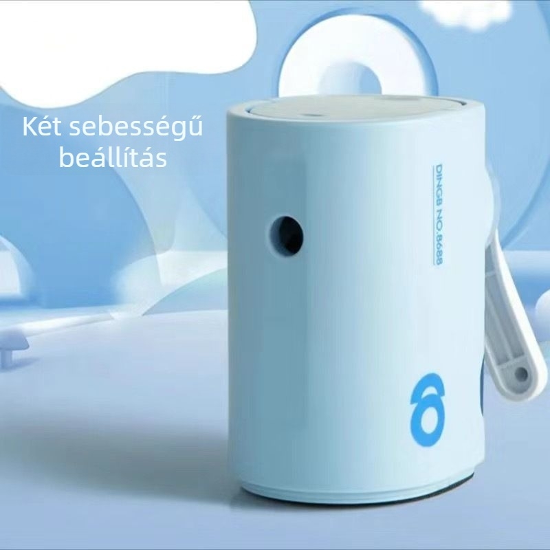 Dingbang 8688 ceruzahegyező, műanyagból, manuális működtetés, geometriai forma