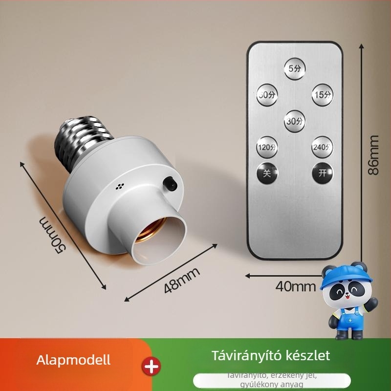 Puxi vezeték nélküli távirányítós lámpatartó háztartási használatra – kapcsoló típusa: távirányító