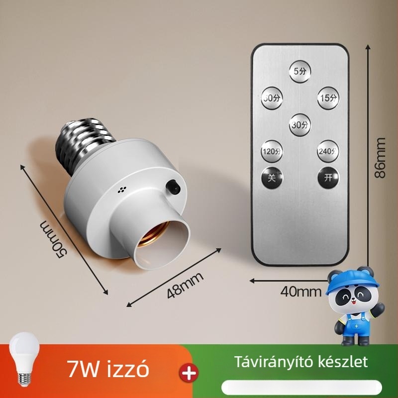 Puxi vezeték nélküli távirányítós lámpatartó háztartási használatra – kapcsoló típusa: távirányító