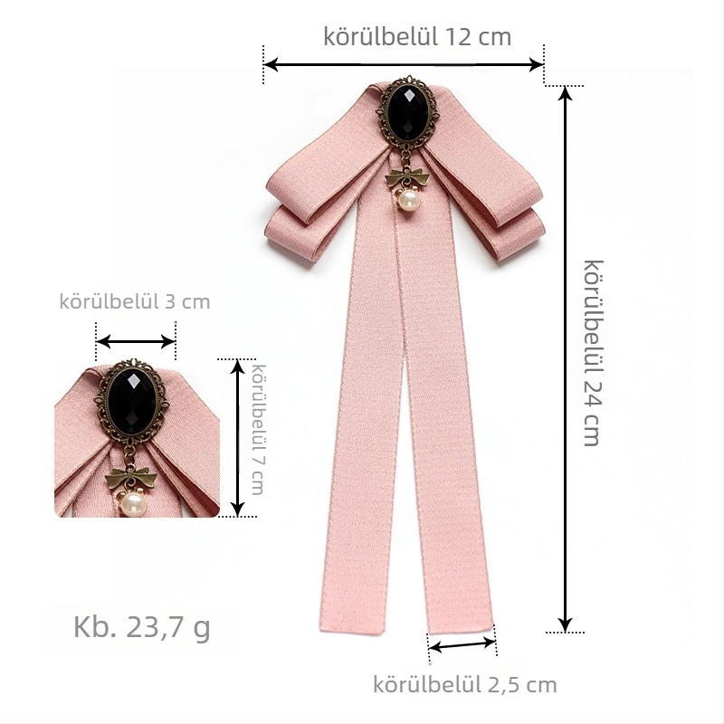 Galléros virágos csokornyakkendő, szatén kézzel készített, monokróm, lapos fejű stílus, uniszex
