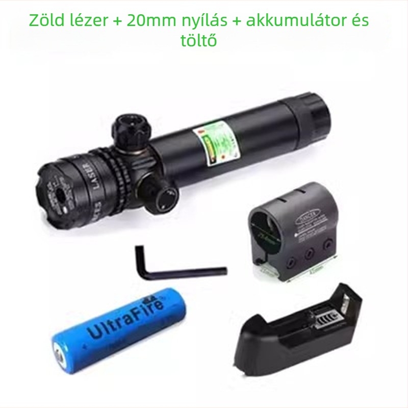 Infravörös lézer célzás, állítható fel/ lefele és balra/jobbra pozíció, ütésálló ötvözet test, Rat-tail klip, Típus 01, Specifikációk 15, Testreszabható