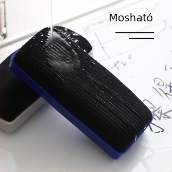 Mágneses fehér táblához való radír Flanel panellel, mosható, kompatibilis fehér és fekete táblákkal, Platinology