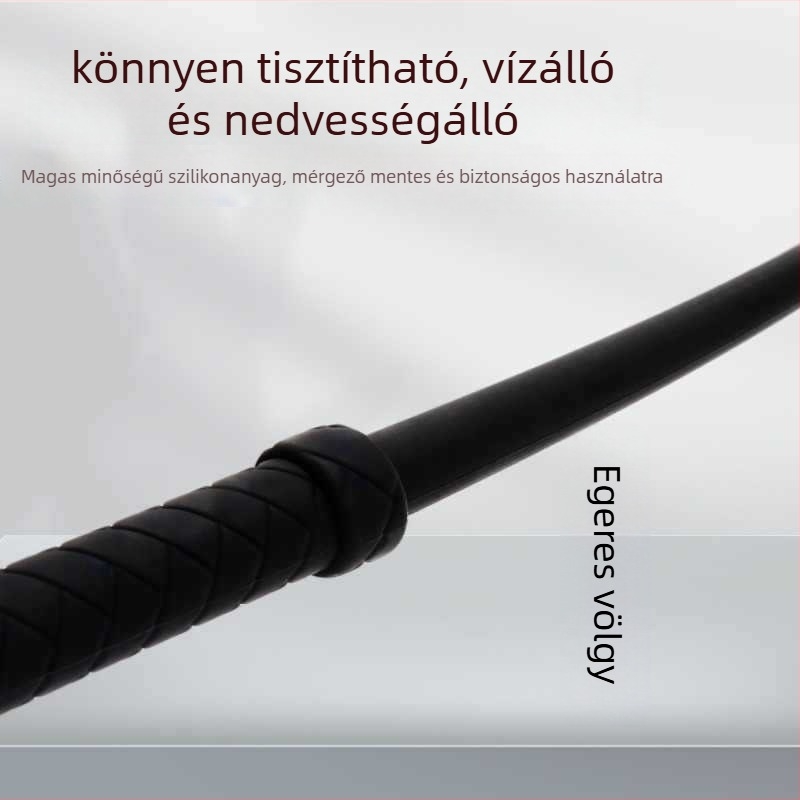 Ostor – szilikon kígyóostor, puha rekvizit edzéshez