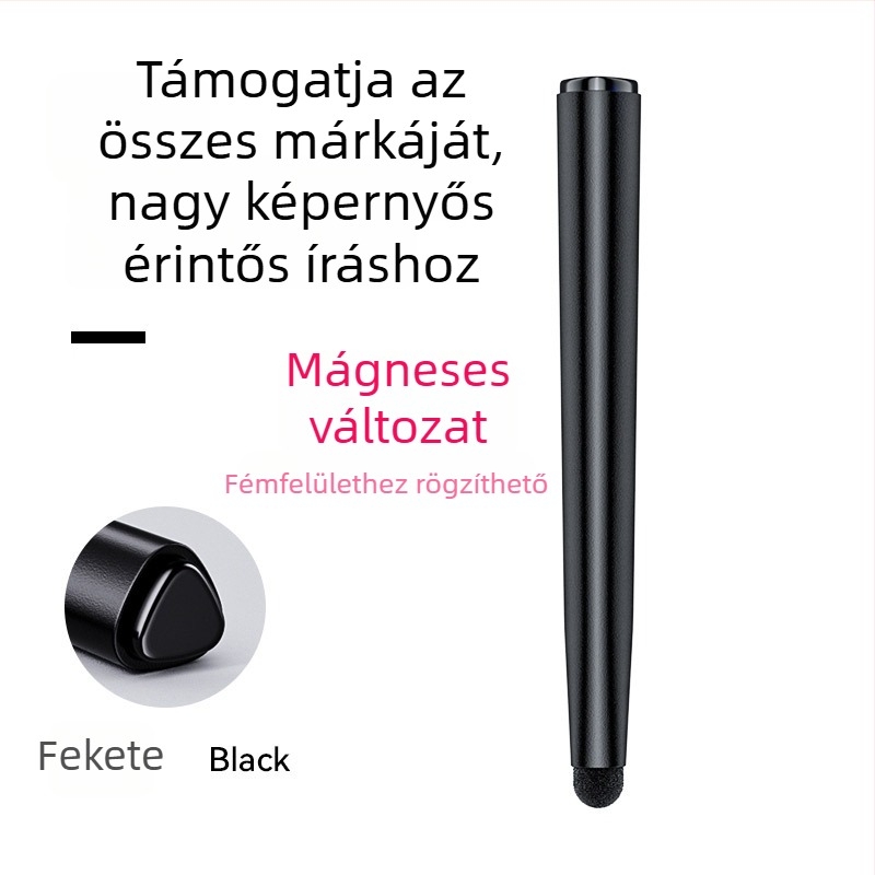 Lézeres oldalforgató toll – mindent egyben érintő stylus, hordozható, mágneses rögzítés, ABS anyag