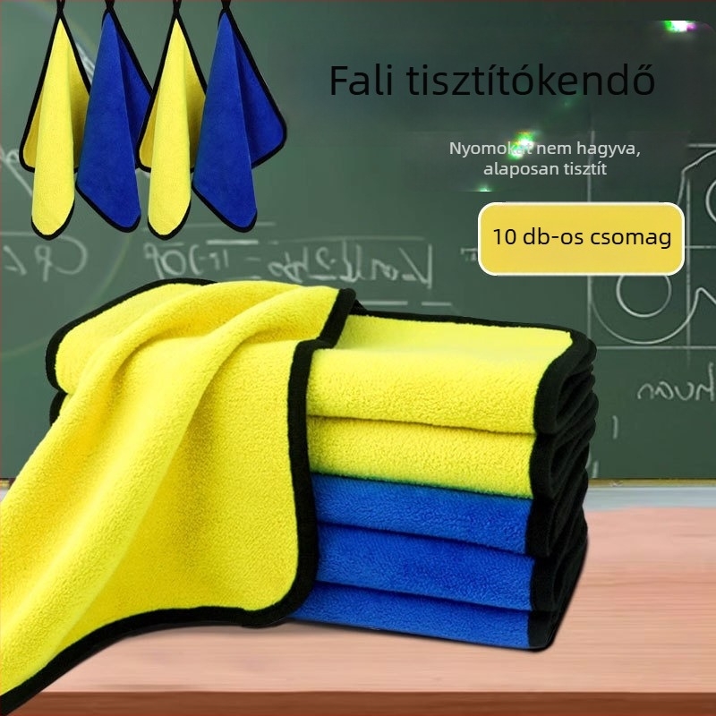 Fekete tábla és fehér tábla törlőkendő, fa rostból, üvegfelületekhez, nyom nélküli tisztítás, 2023-ban kiadva