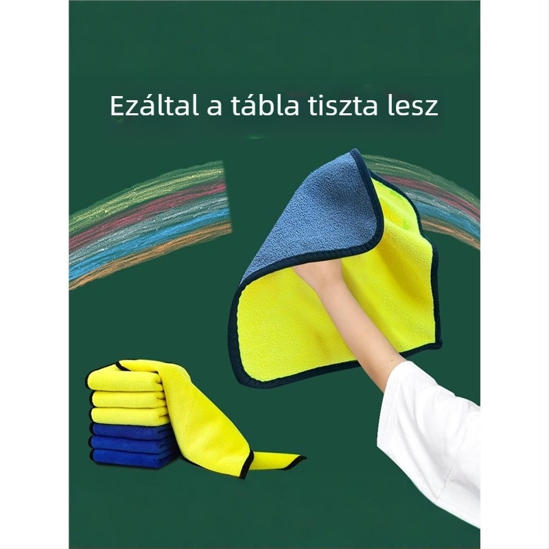 Fekete tábla és fehér tábla törlőkendő, fa rostból, üvegfelületekhez, nyom nélküli tisztítás, 2023-ban kiadva