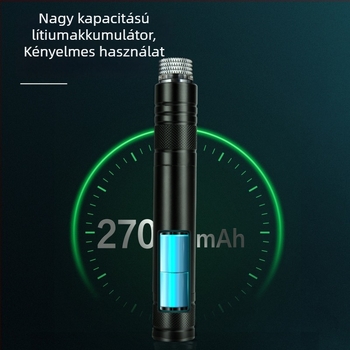 Zöld lézerpointer – Márka: Deli; Modell: DL552001; Típus: Zöld lézerpointer