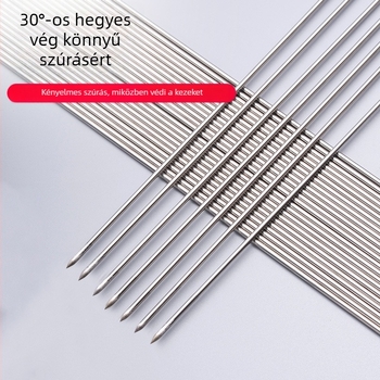 Harden 304 rozsdamentes acél kerek nyárs grillsütőhöz – báránynyársak, grillvillák