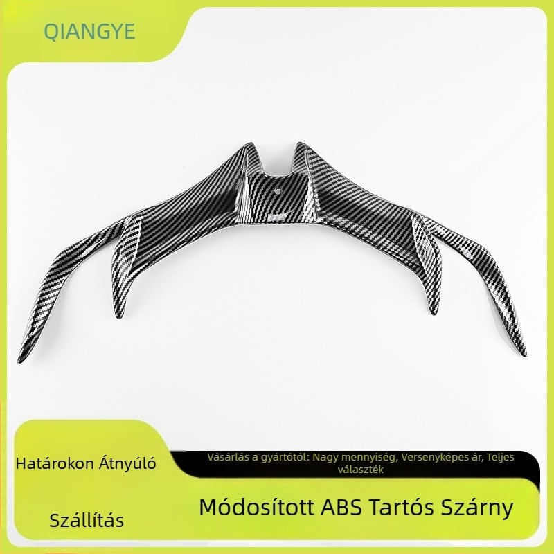 Általános módosító alkatrészek: rögzített szélvédő szárny cápauszony alakú légbeömlővel és alsó él — Strong Industry