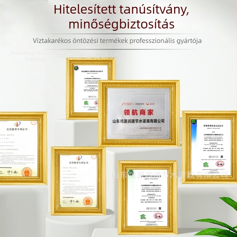 PVC kapilláris öntözőcső mikrofúvóka üvegházhoz