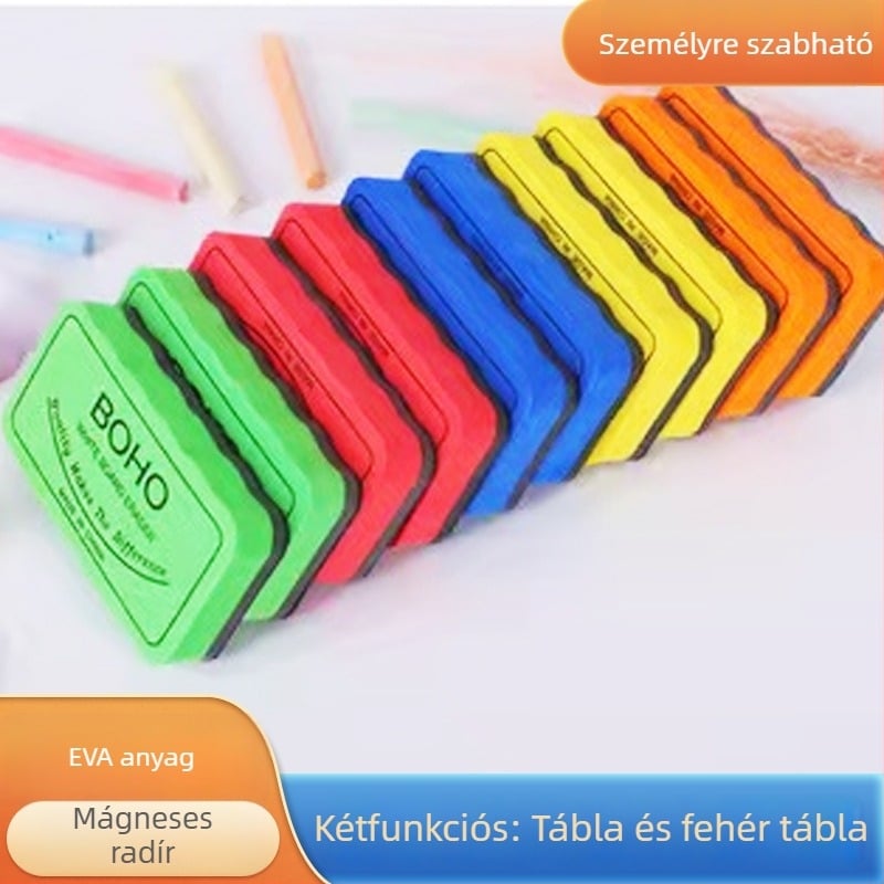 Aokai EVA mágneses radír táblákhoz, logó nyomtatási lehetőséggel