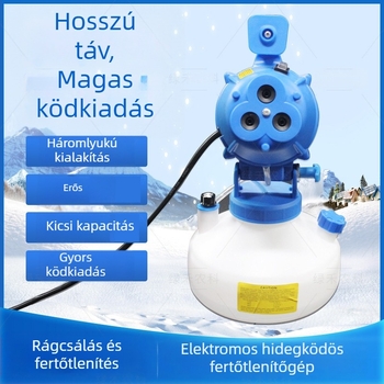 S-4 elektromos permetező növényvédelemre erdőgazdálkodásban és mezőgazdaságban; Súly 3; 1 év garancia
