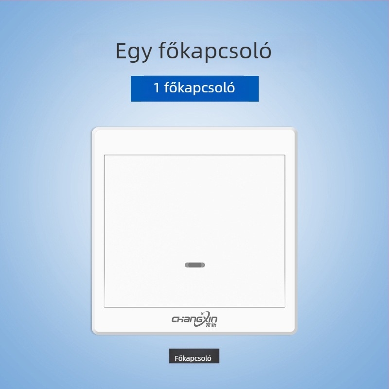 Vezeték nélküli távirányítós kapcsoló 220V-os háztartási világításhoz, típus: egycsatornás távirányítós kapcsoló, modell: Remote control switch