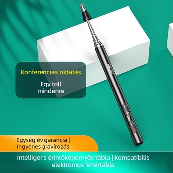 Huister 199 kihúzható mutató toll Seewo fehértáblához, infravörös lézer mutató, USB töltés, fémtest