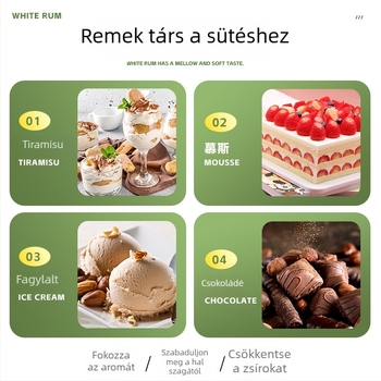 Koktélokhoz való rum, Mojito alap, 40% alkoholtartalom, 700 ml, szobahőmérsékleten tárolva