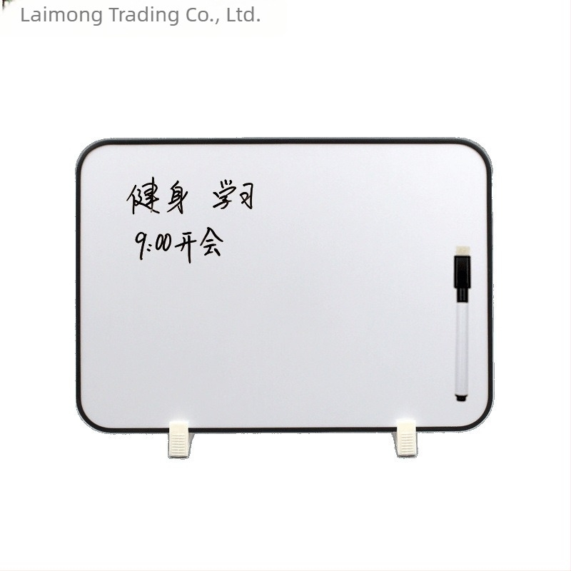 Kétoldalas asztali mágneses törölhető tábla gyerekeknek PVC-panellel