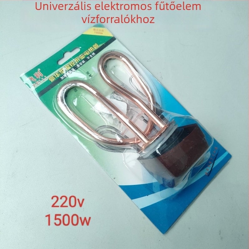 1500W-os elektromos vízforraló fűtőelem – fűtőcső kiegészítő