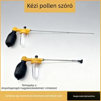 Gyümölcsfa beporzója — műanyag, kézi, alkalmas gyümölcsfákhoz és kertészkedéshez