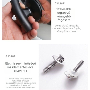 Fából készült fedőfogantyú – sorozat: Fogantyú, Shengjiale háztartási kiegészítők márka, 2001-ben debütált