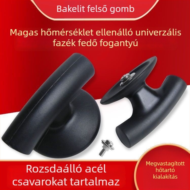 Fából készült fedőfogantyú – sorozat: Fogantyú, Shengjiale háztartási kiegészítők márka, 2001-ben debütált