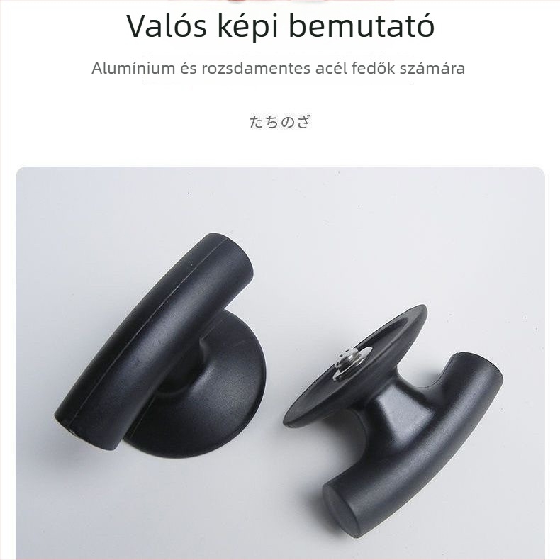 Fából készült fedőfogantyú – sorozat: Fogantyú, Shengjiale háztartási kiegészítők márka, 2001-ben debütált