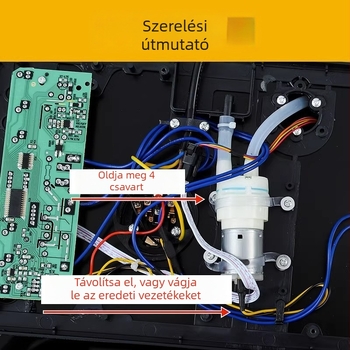 12V-os önszívó vízpumpa teáskészlethez, automatikus vízellátáshoz elektromos teáskannához és teázó asztal/bár géphez