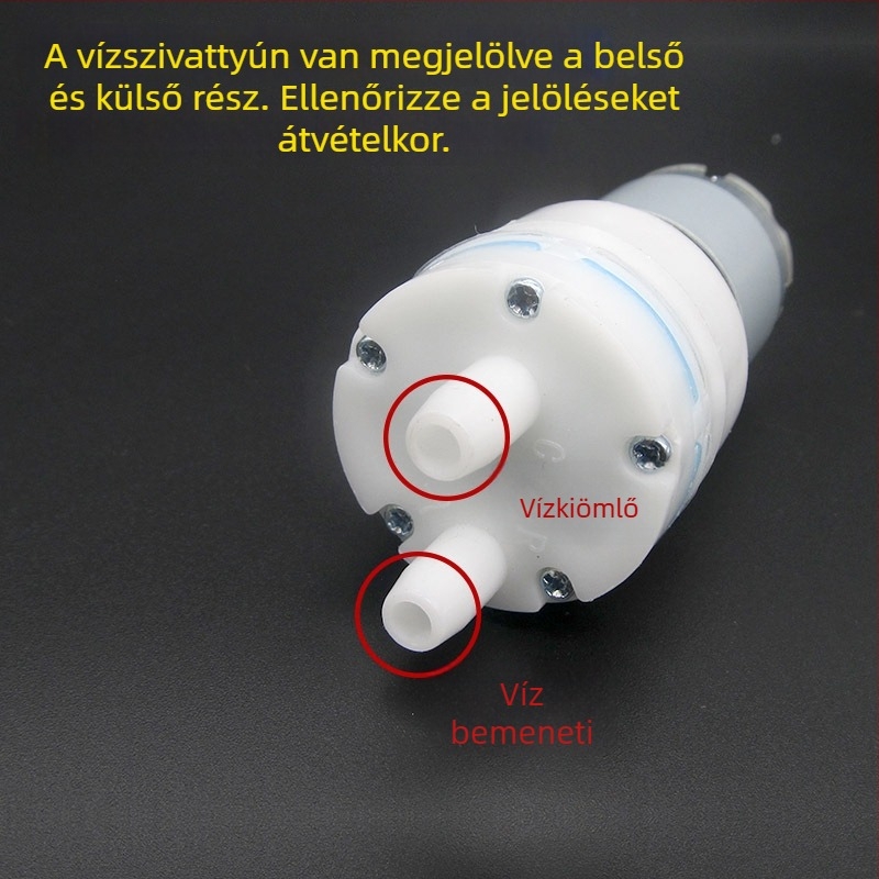 12V-os önszívó vízpumpa teáskészlethez, automatikus vízellátáshoz elektromos teáskannához és teázó asztal/bár géphez