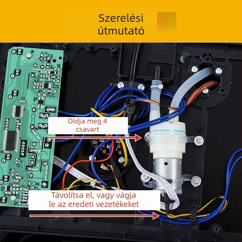 12V-os önszívó vízpumpa teáskészlethez, automatikus vízellátáshoz elektromos teáskannához és teázó asztal/bár géphez