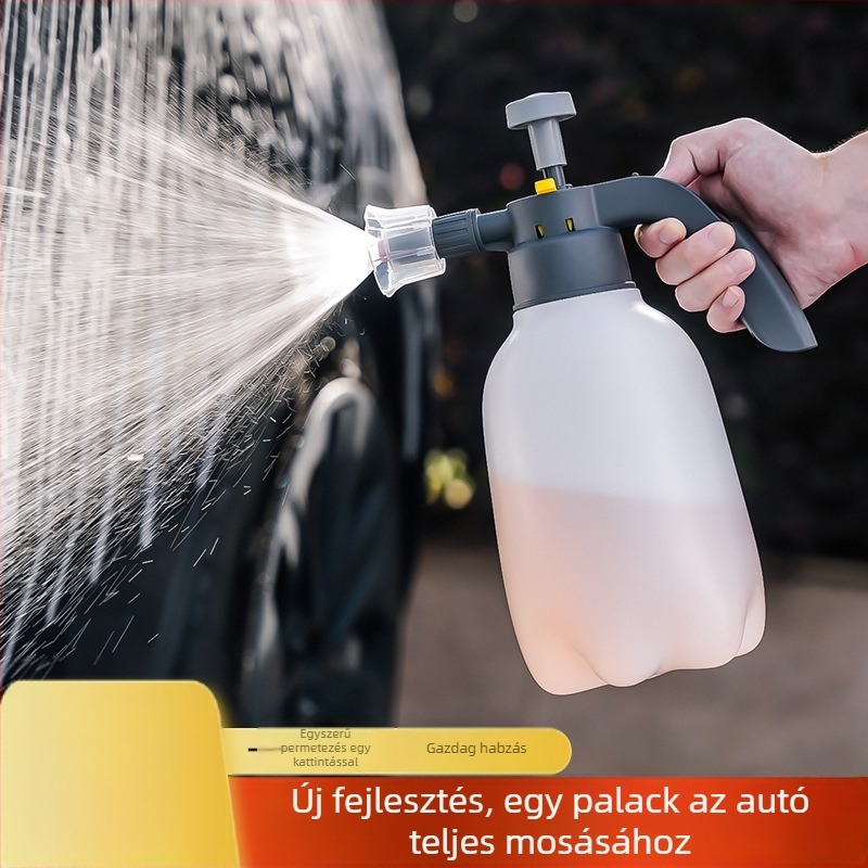 Habos permetező palack tisztításhoz és növényvédelmi célokra – Ruipu, modell 2l easy moist foam spray bottle, 3 hónap garancia