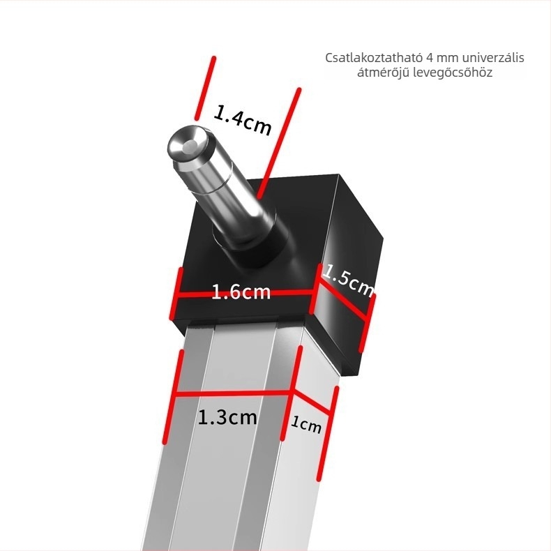 Akváriumi oxigéncsík, csendes nano-alumíniumötvözet, légfüggöny, 200 g