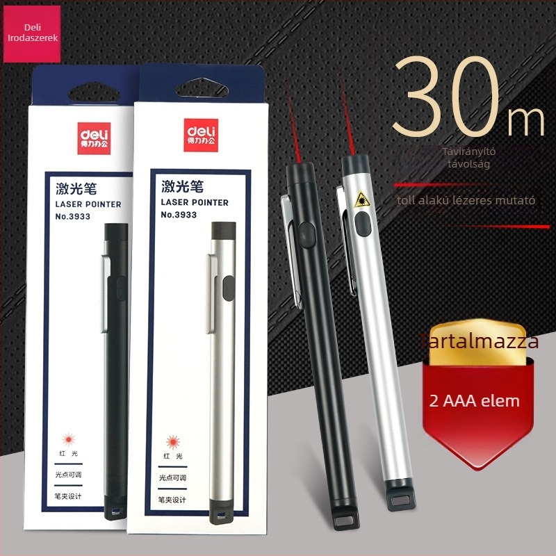 Deli lézermutató, 650 nm hullámhossz, elem No.7