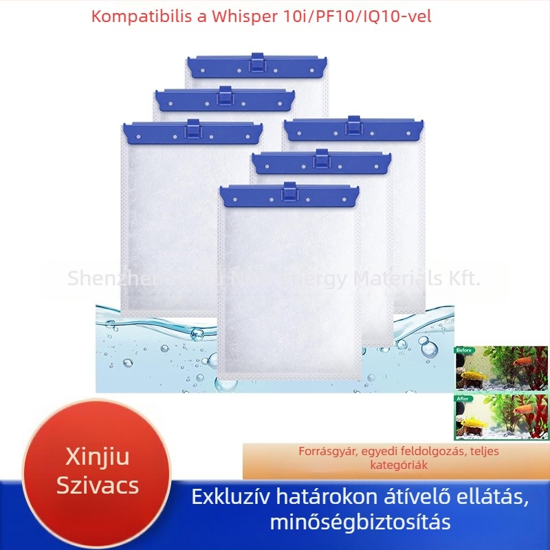 New Nine aktív szén szűrőpatron az Aqueon QuietFlow LED Pro E/10 akváriumhoz