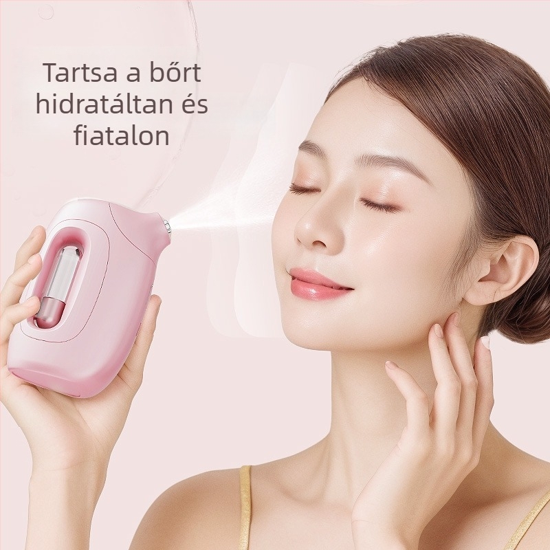 Arcápolási hidratáló nebulizáló hideg nano spray-vel — beépített akkumulátor 800–1000 mAh, 1 fokozat, köd idő 31–60 s