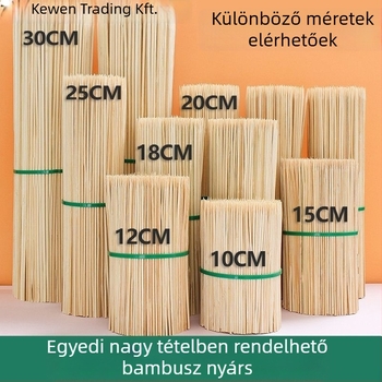 Bambusz grillnyársak háztartási használatra, bárány nyársak, márka Kewen