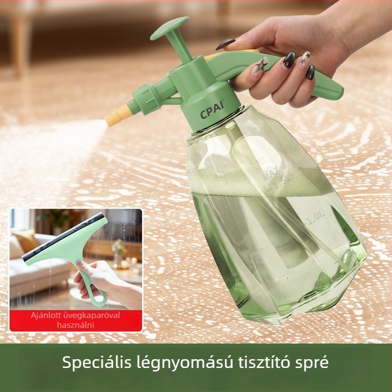 Öntözőkanna, műanyag, CPAI márka, 1500 ml kapacitás, otthoni kertészkedéshez és közösségi zöldterületekhez