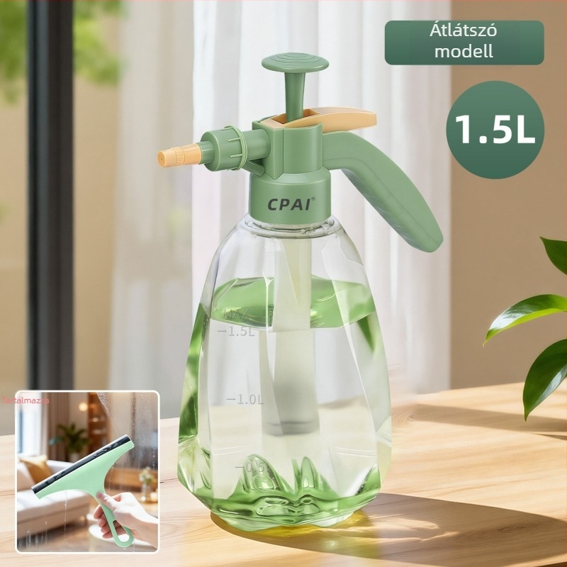 Öntözőkanna, műanyag, CPAI márka, 1500 ml kapacitás, otthoni kertészkedéshez és közösségi zöldterületekhez