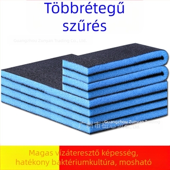 Magas sűrűségű akváriumi szűrőanyag biokémiai vatta és aktív szén