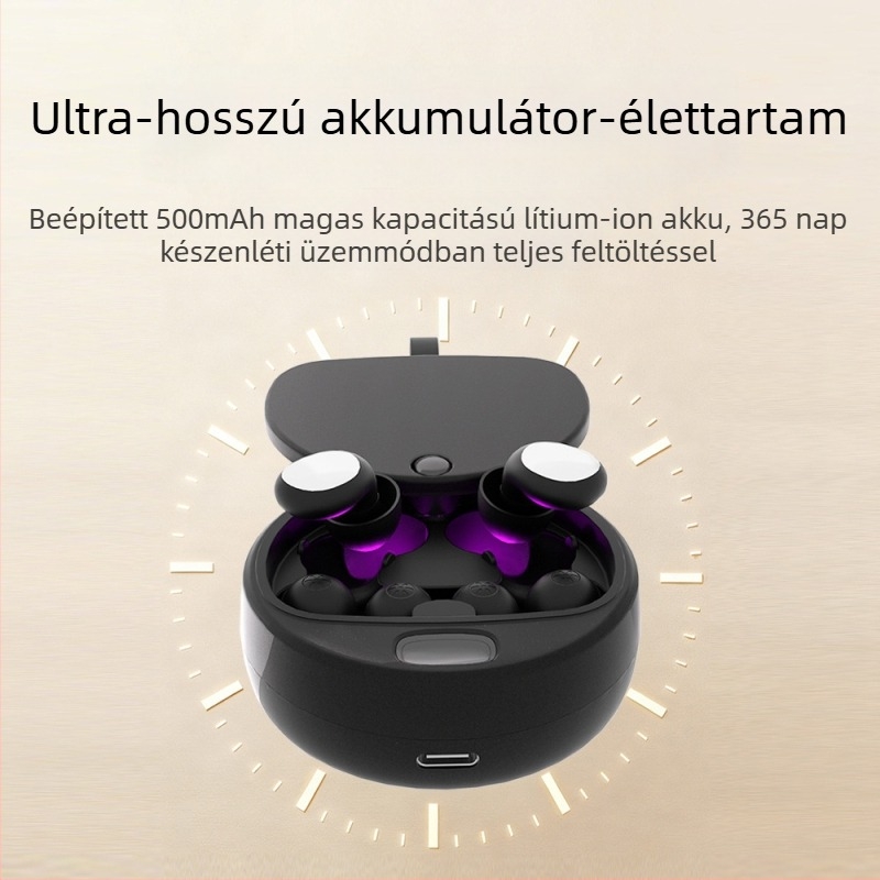 Organikus szilikon füldugók zajcsökkentésre, 38 dB NRR, sterilizálható, füldugó típus