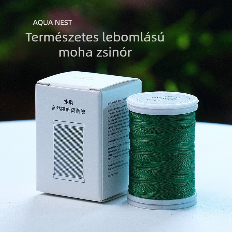 Aqua Nest moha kötőzsinór, biológiailag lebomló akváriumhoz