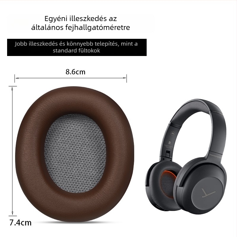 Beyerdynamic Lagoon ANC fejhallgató fülkagyló párnák – Modell 0022, OEM feldolgozás, Ziplock csomagolás, 2021-ben megjelent, három garancia.