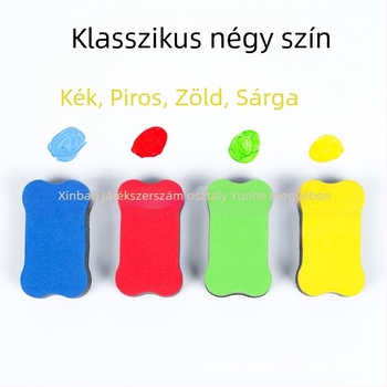 JR Fehértábla radír EVA hátlappal és filc felülettel