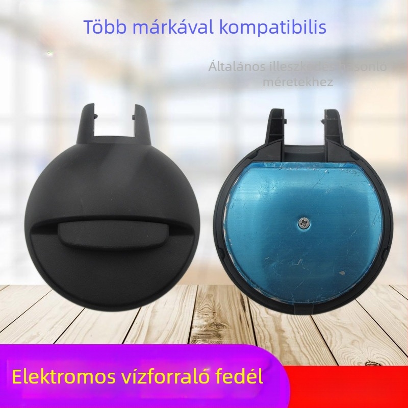 Universális rozsdamentes acél fedél elektromos vízforralóhoz – illeszkedik különböző márkákhoz