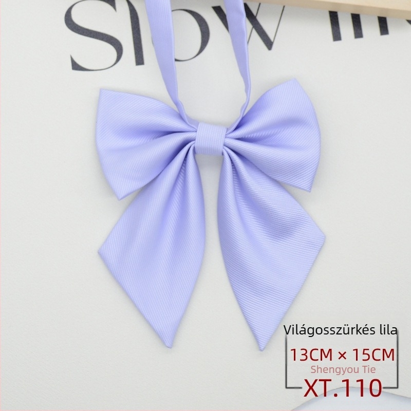 Női gallér virágos csokornyakkendő, jacquard poliészter, monokróm minta, nyíl formájú dizájn, koreai stílus